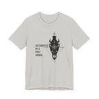 Outsmarted by a Prey Animal - Skull Graphic Tee