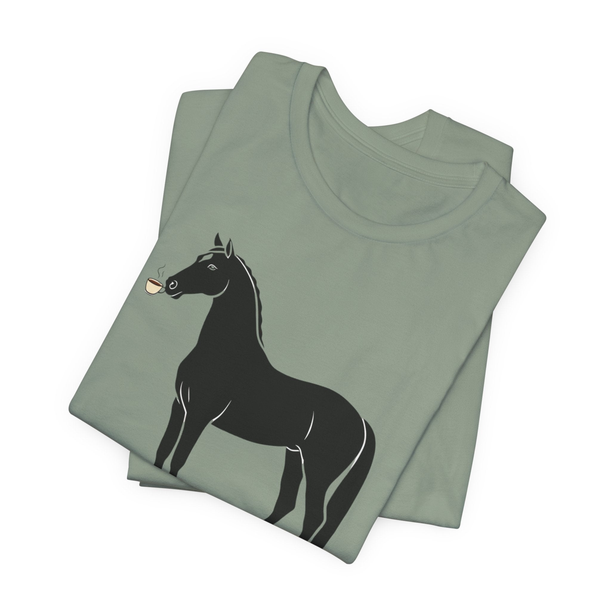 I Ride Better After Coffee - Equestrian T-Shirt