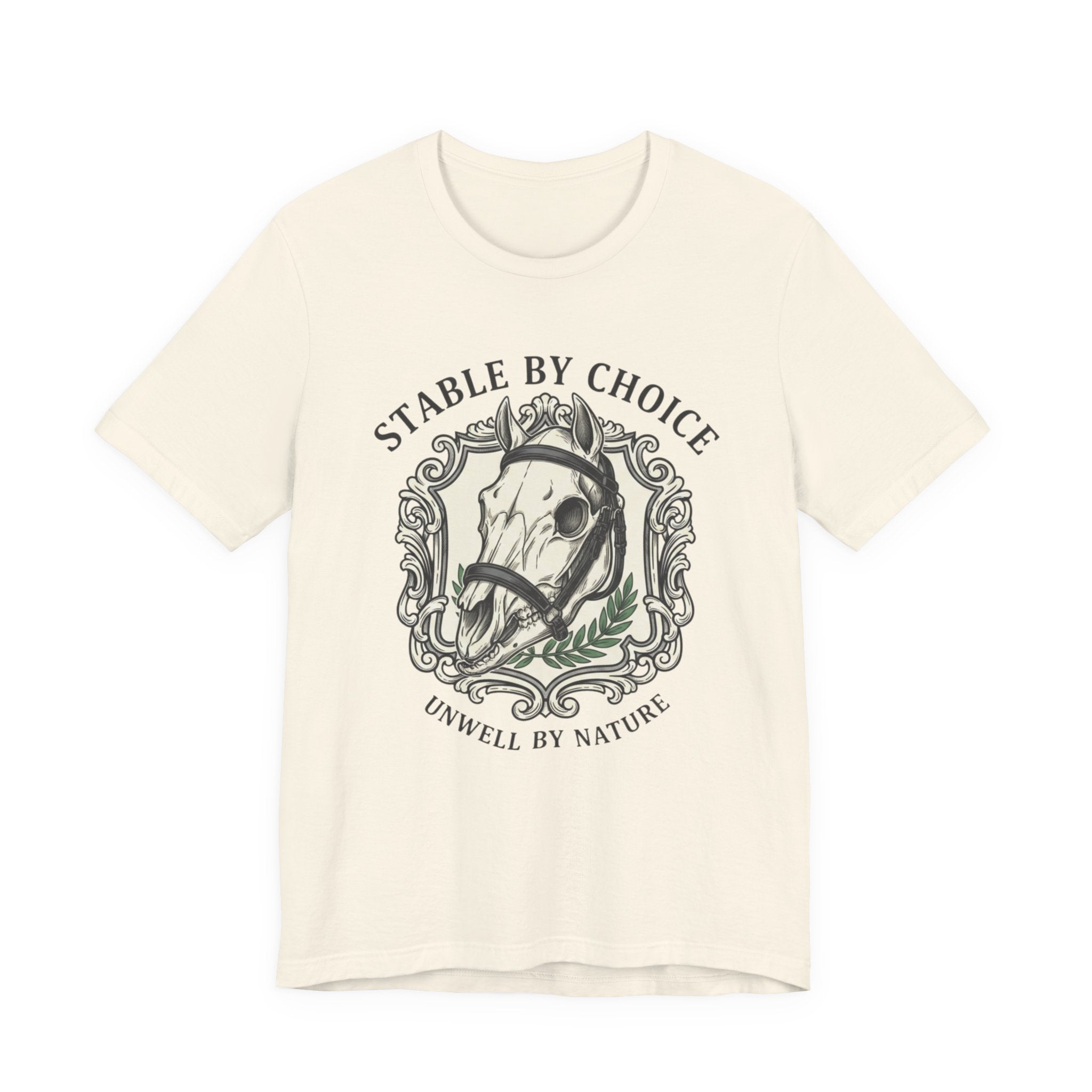 Stable By Choice Horse Skull Tee