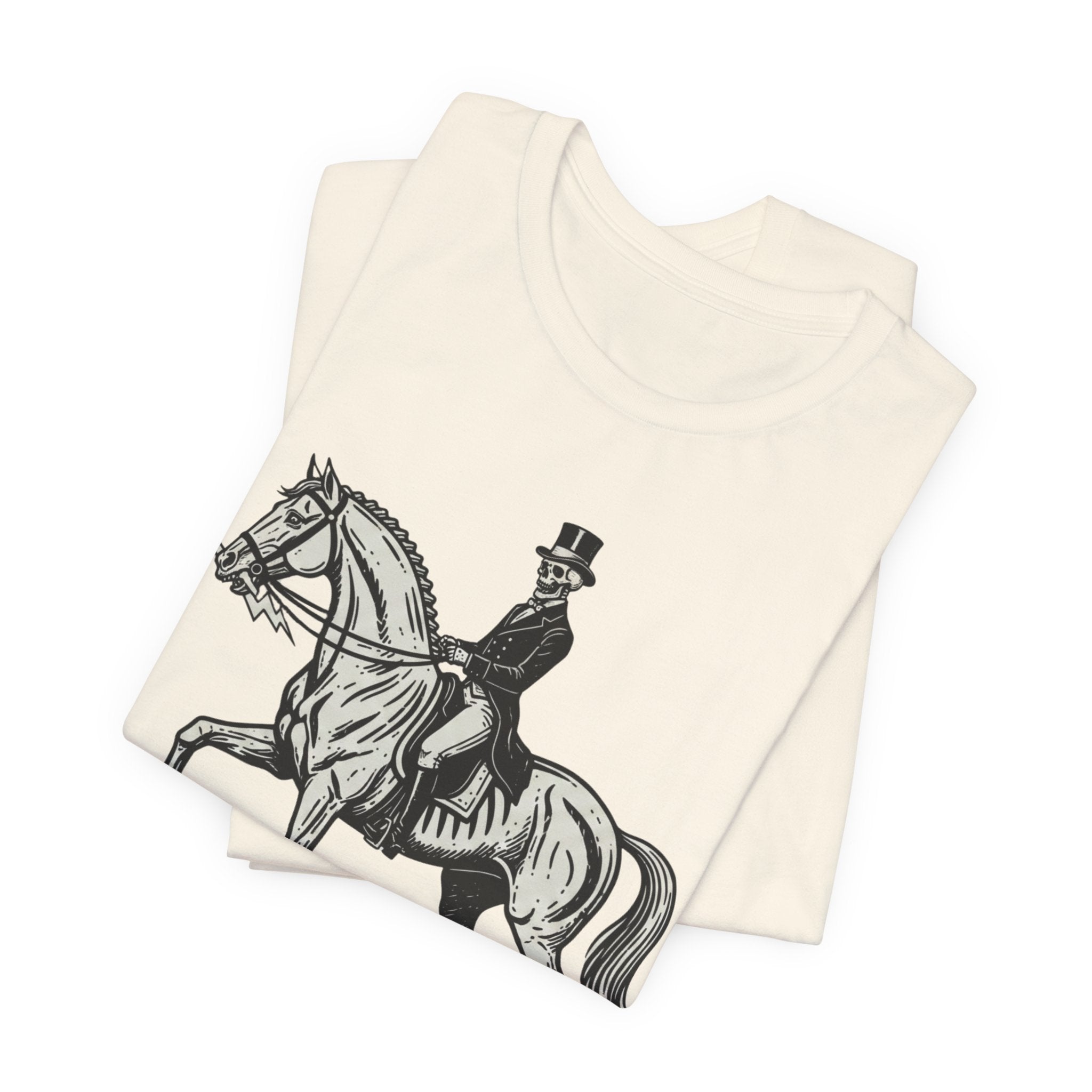 Gothic Dressage Horse Riding Tee