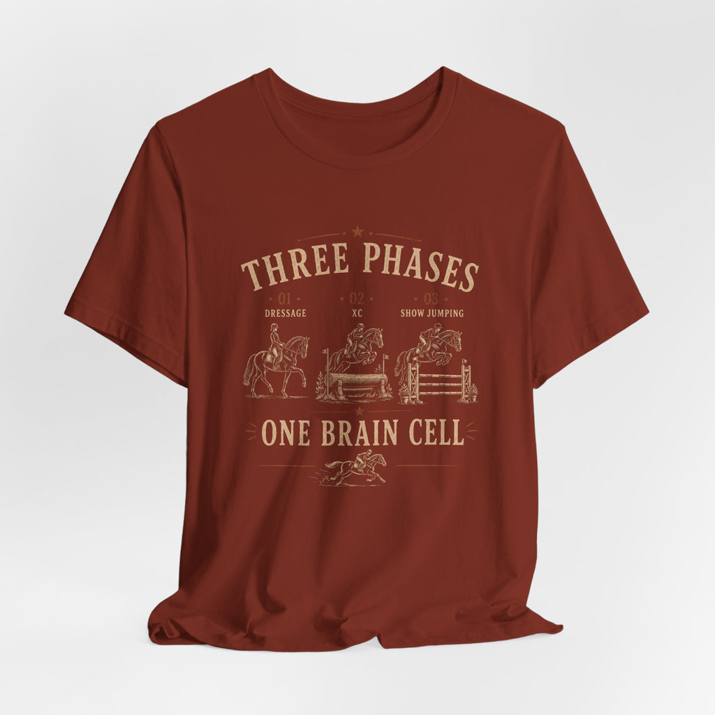 Three Phases One Brain Cell Tee