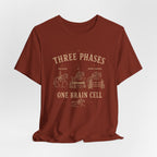 Three Phases One Brain Cell Tee