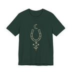Moon Horseshoe Flower Tee
