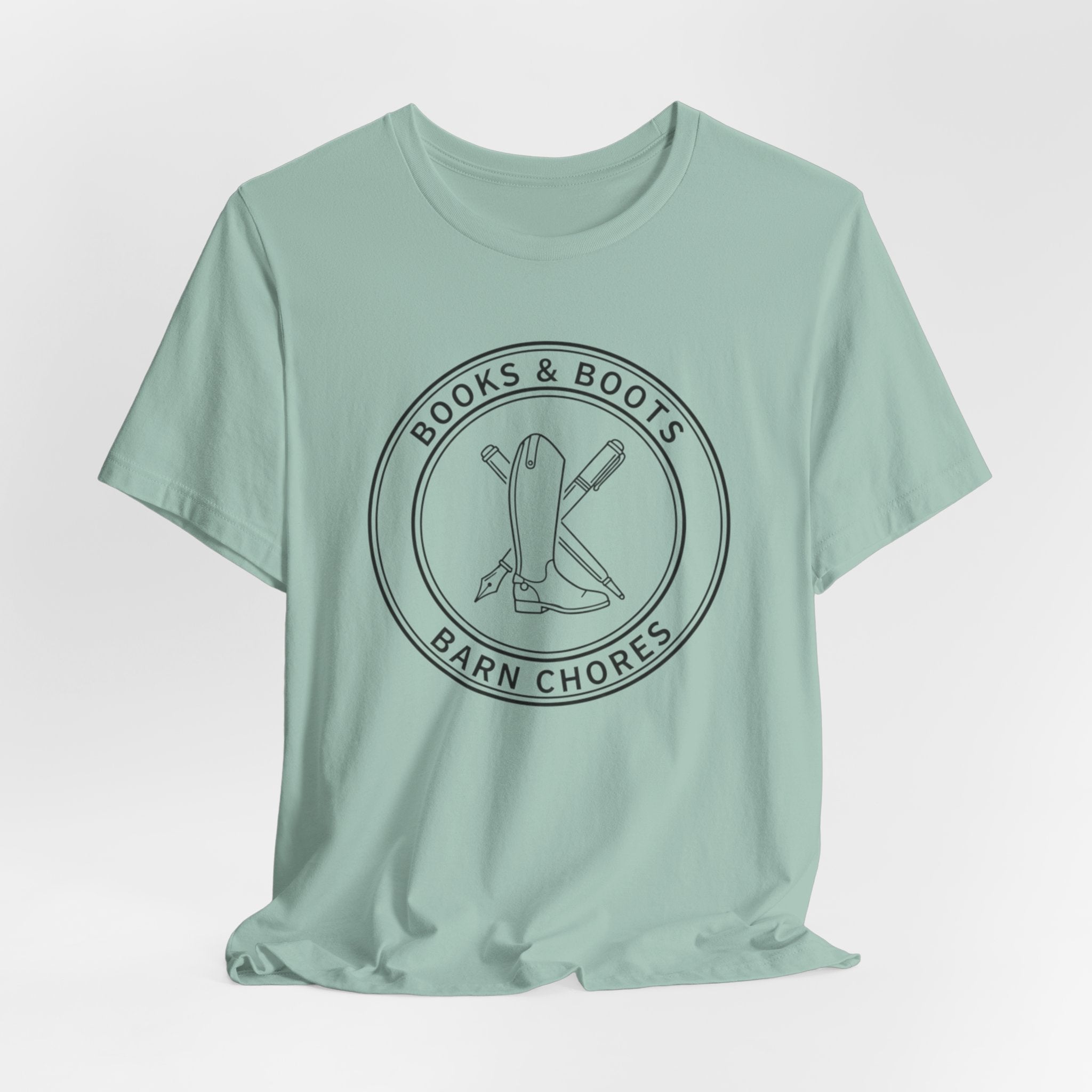 Books & Boots Tee