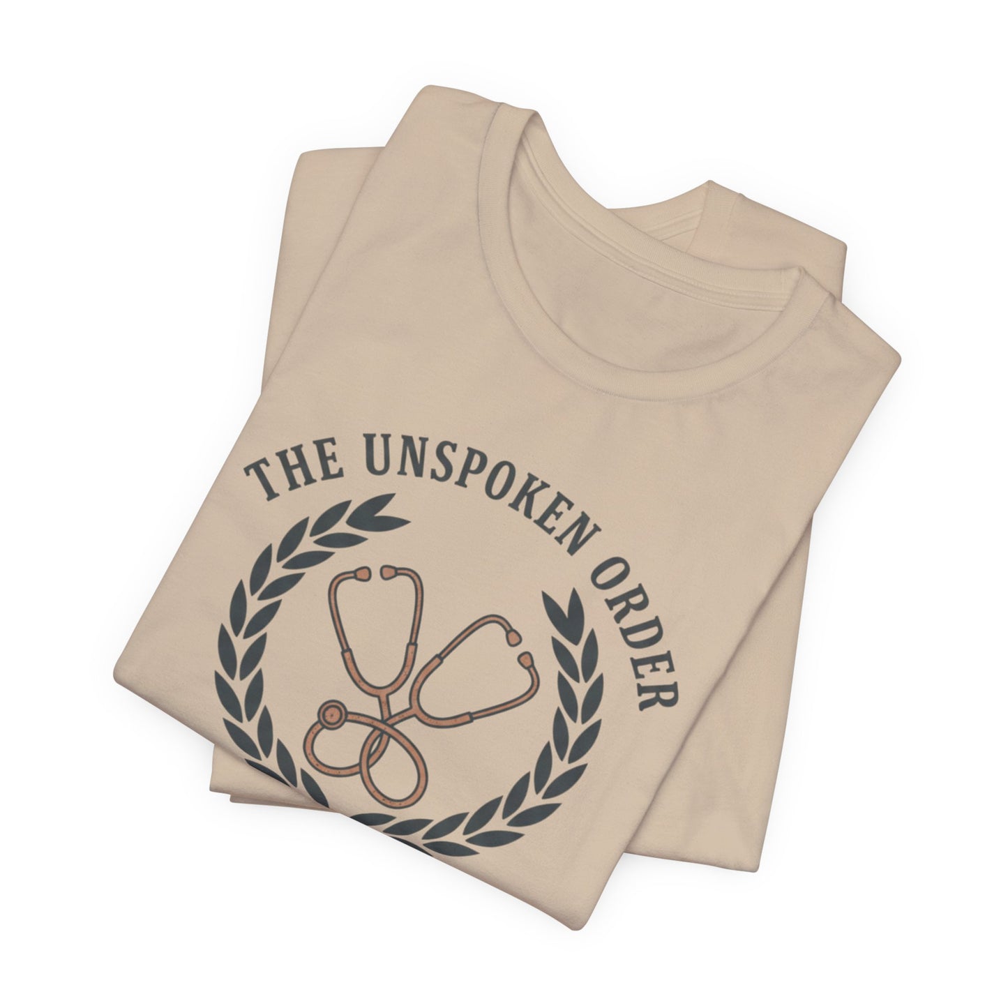 Earned at 2AM Nurse Stethoscope T-Shirt — The Unspoken Order Medical Tee