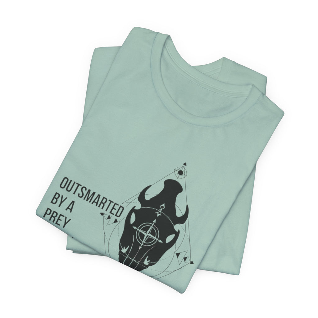 Outsmarted by a Prey Animal - Skull Graphic Tee