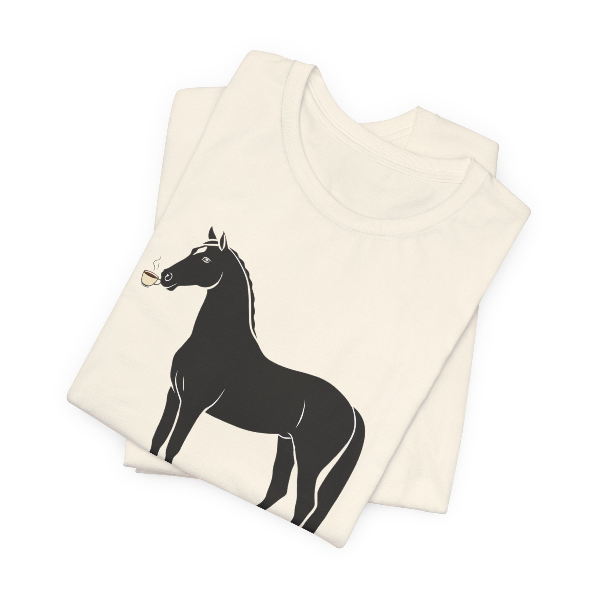 I Ride Better After Coffee - Equestrian T-Shirt