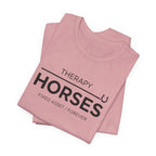 Horses: Fixed Asset / Forever Casual Equestrian T-Shirt