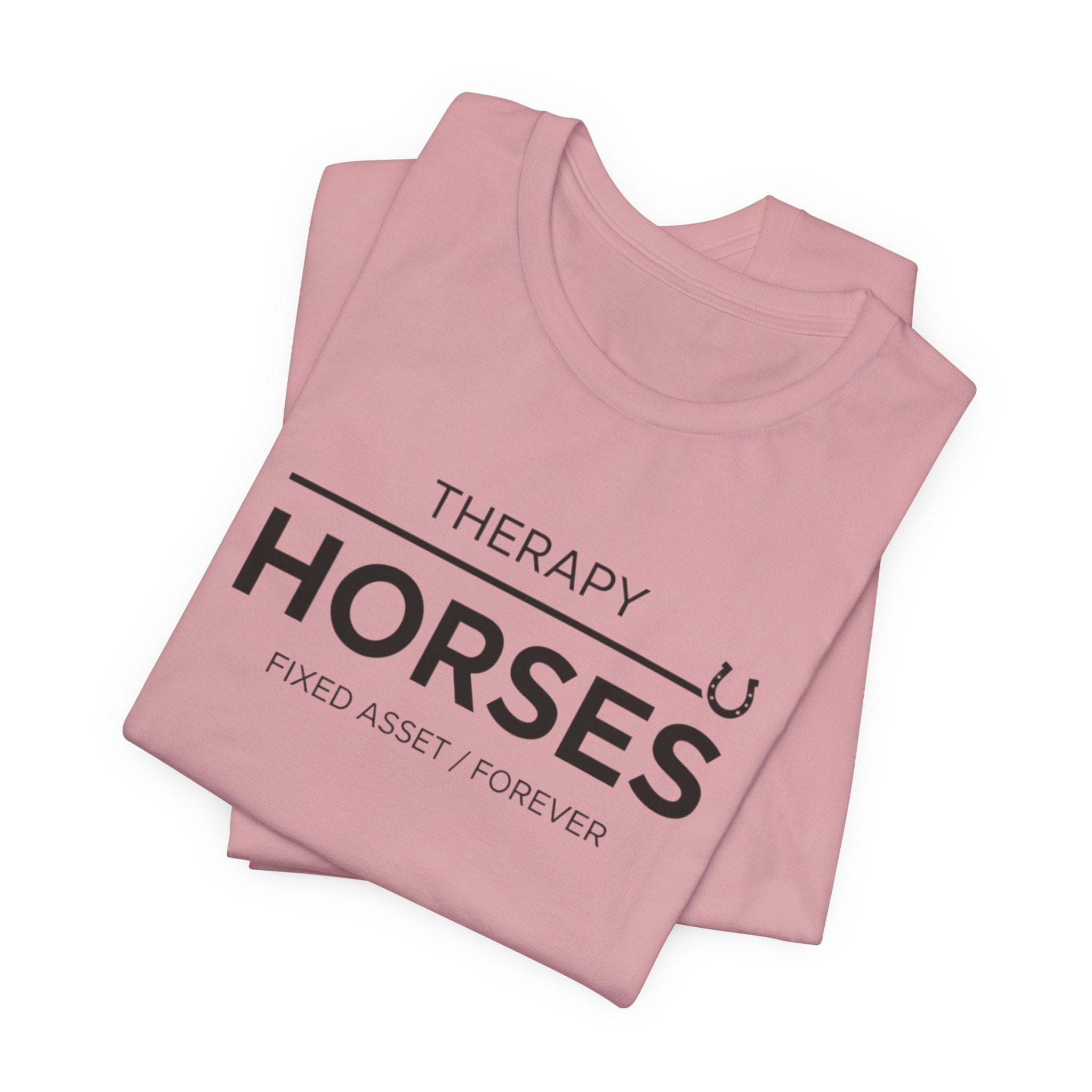 Horses: Fixed Asset / Forever Casual Equestrian T-Shirt