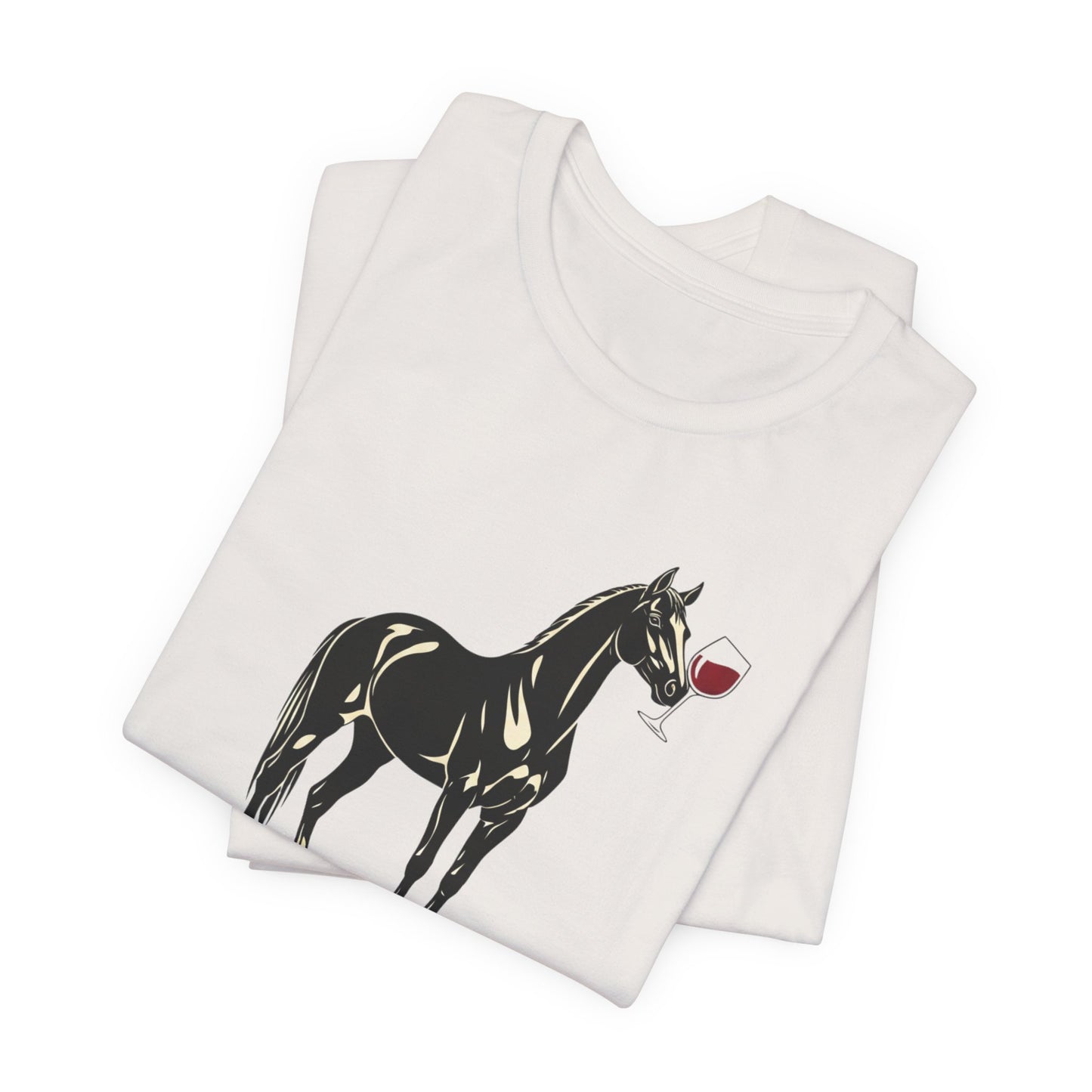 Horse Tee — "Barn Stress, Bottle Therapy" Graphic T‑Shirt