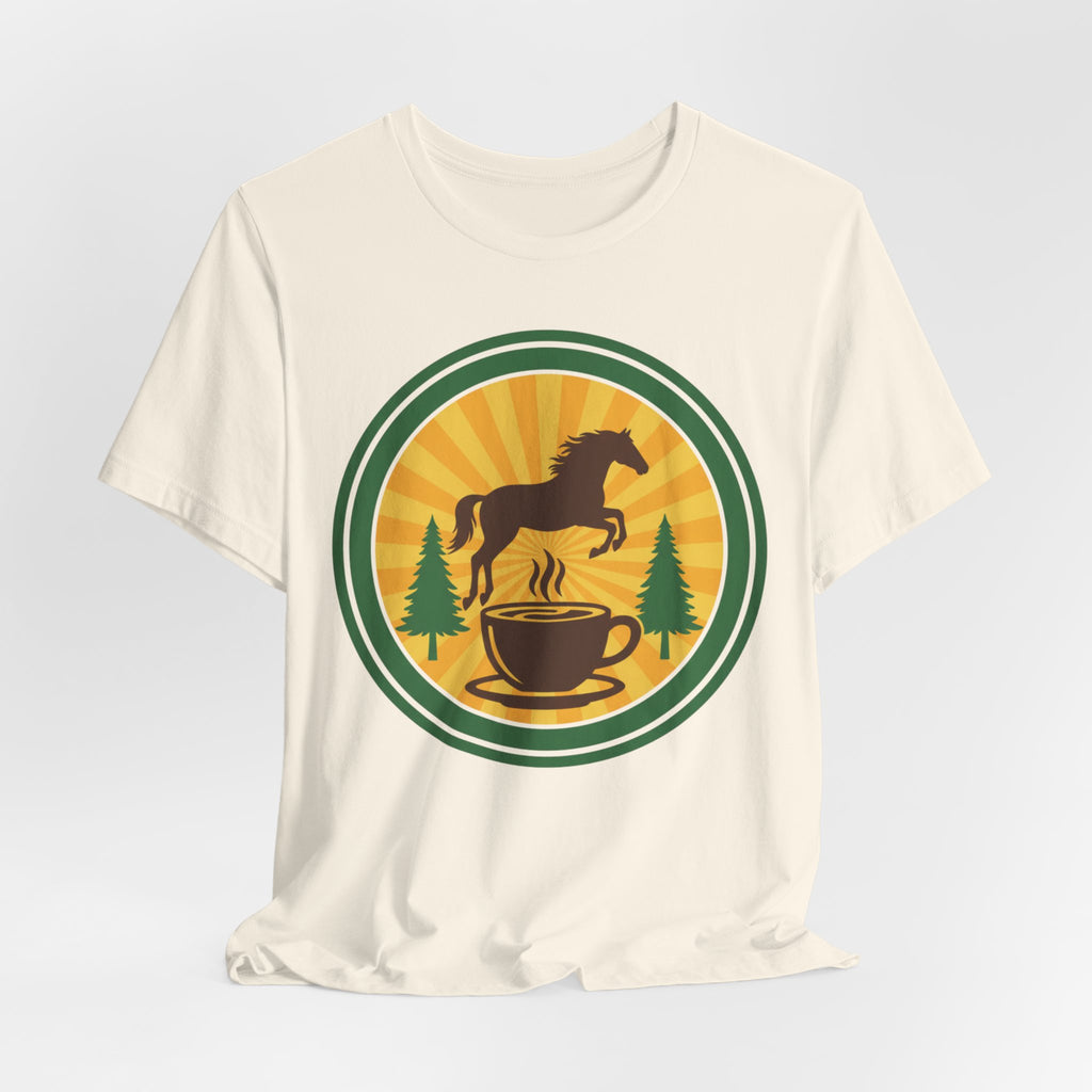 Coffee & Horse Graphic Tee