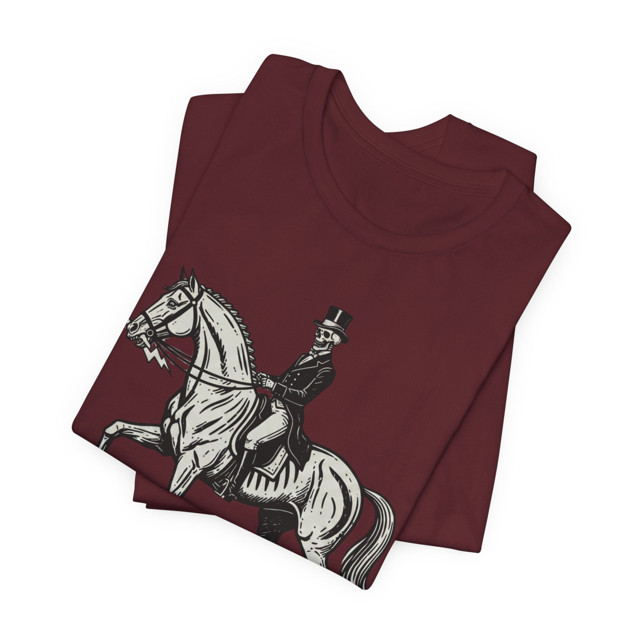 Gothic Dressage Horse Riding Tee