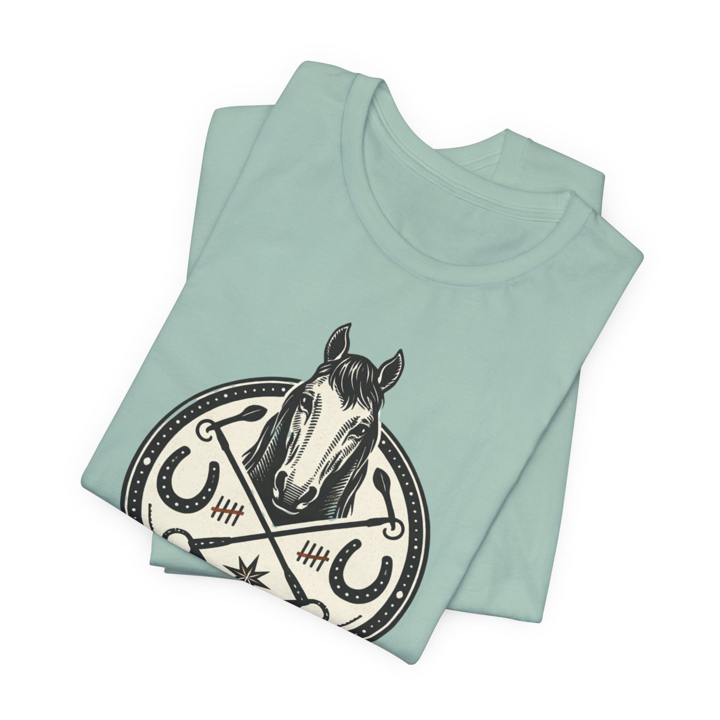 Earned, Not Explained Horse T-Shirt — Equestrian Riding Tee