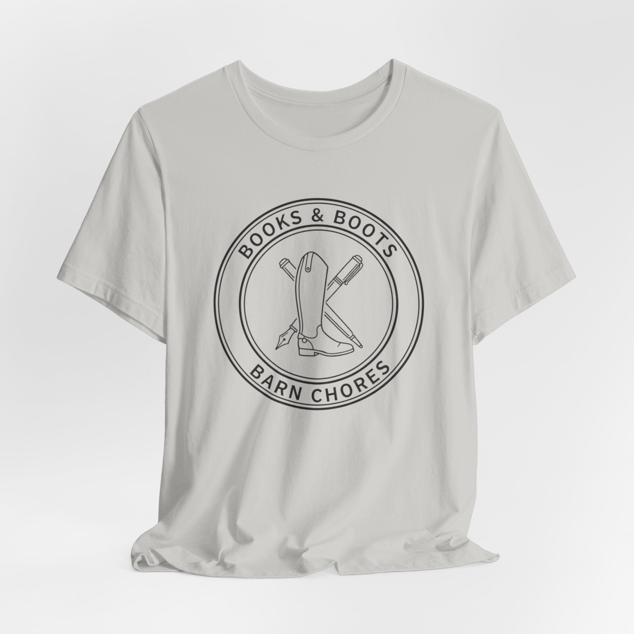 Books & Boots Tee