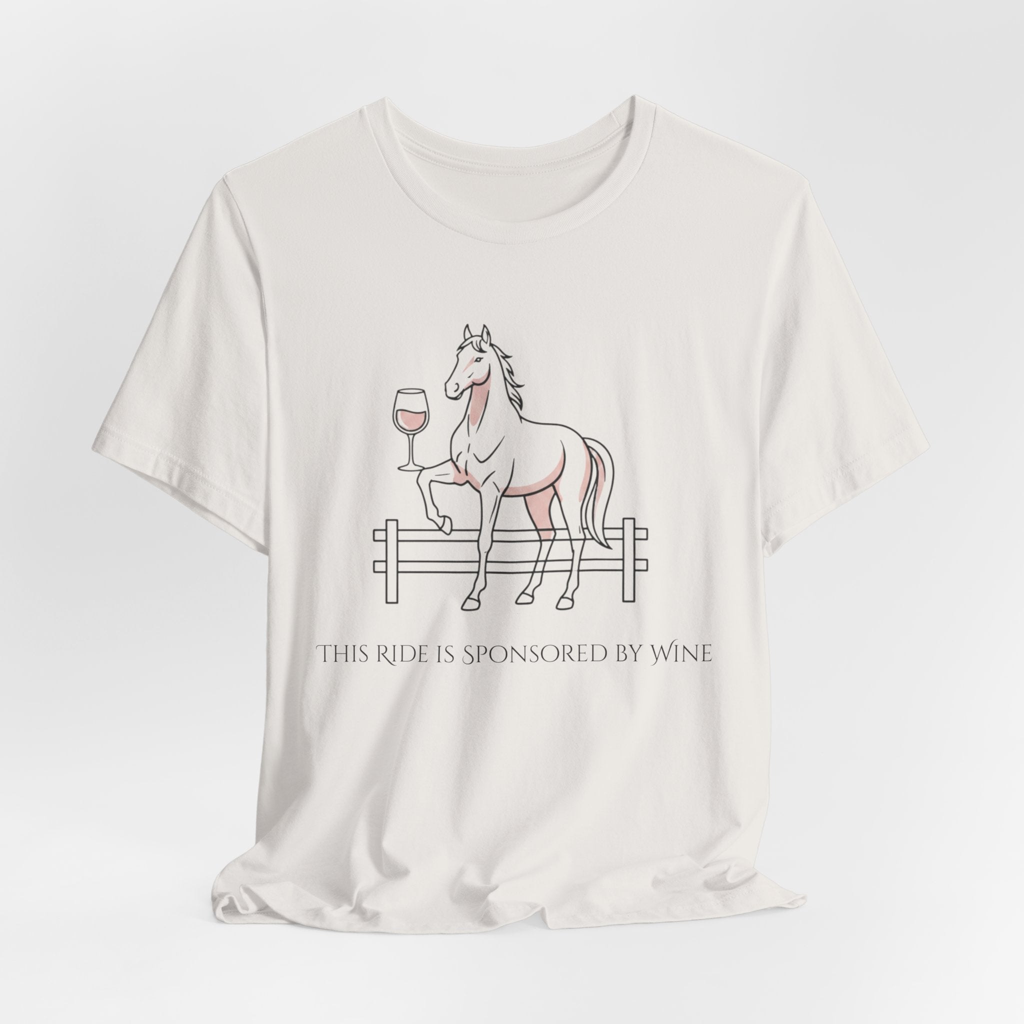 This Ride Is Sponsored By Wine Graphic Tee