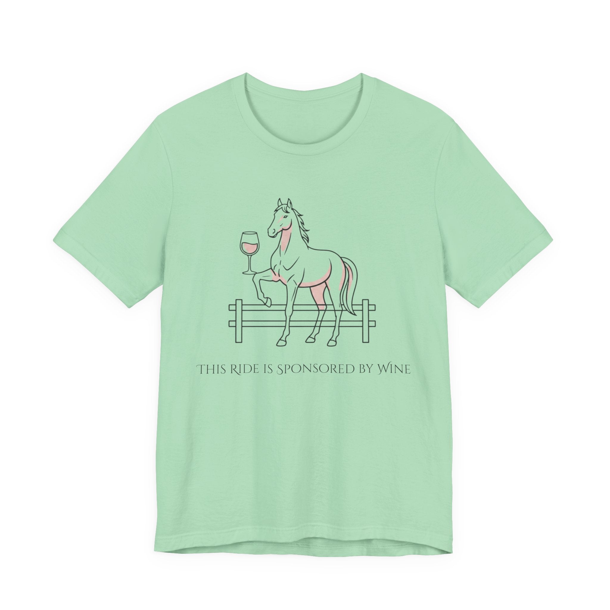 This Ride Is Sponsored By Wine Graphic Tee