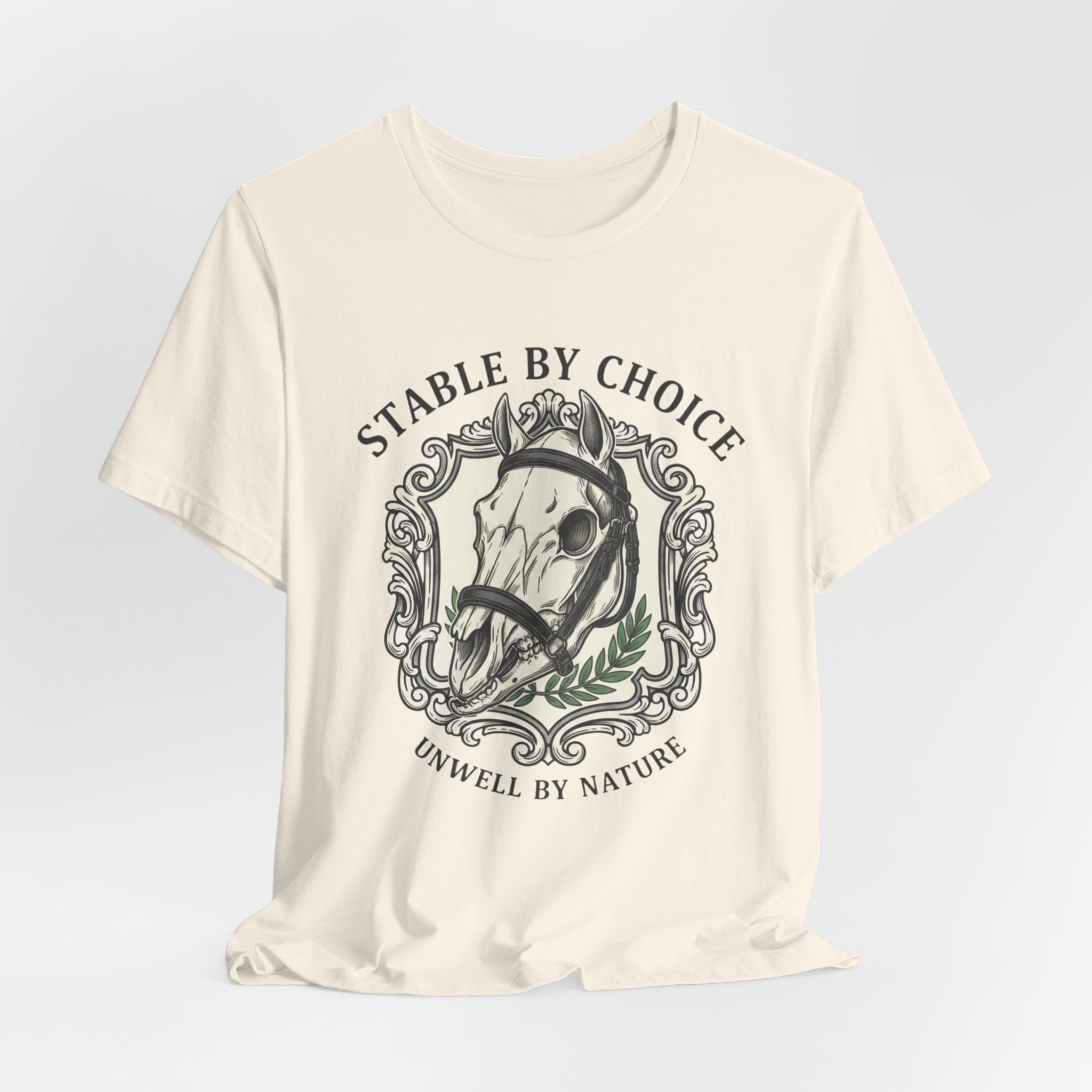 Stable By Choice Horse Skull Tee