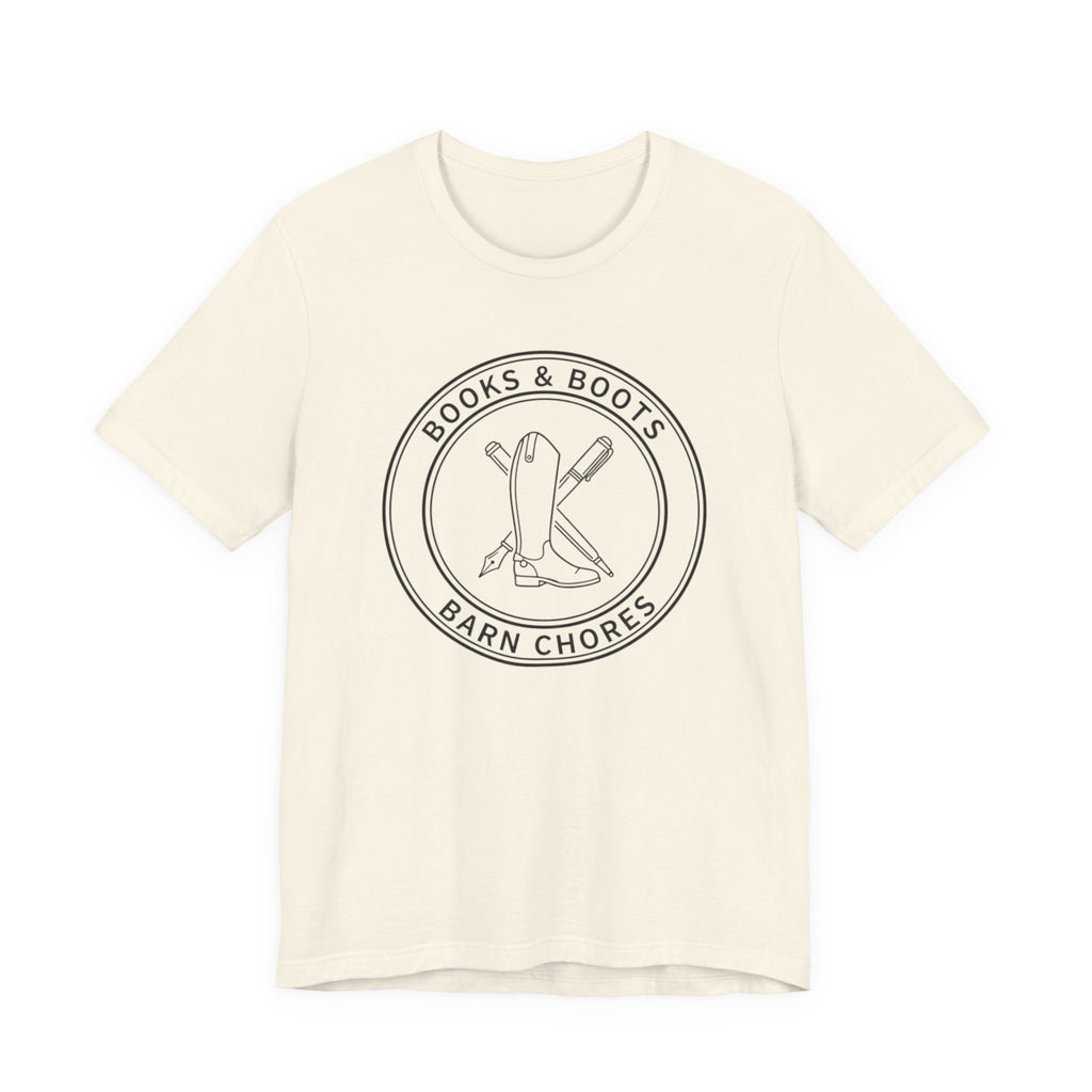 Books & Boots Tee