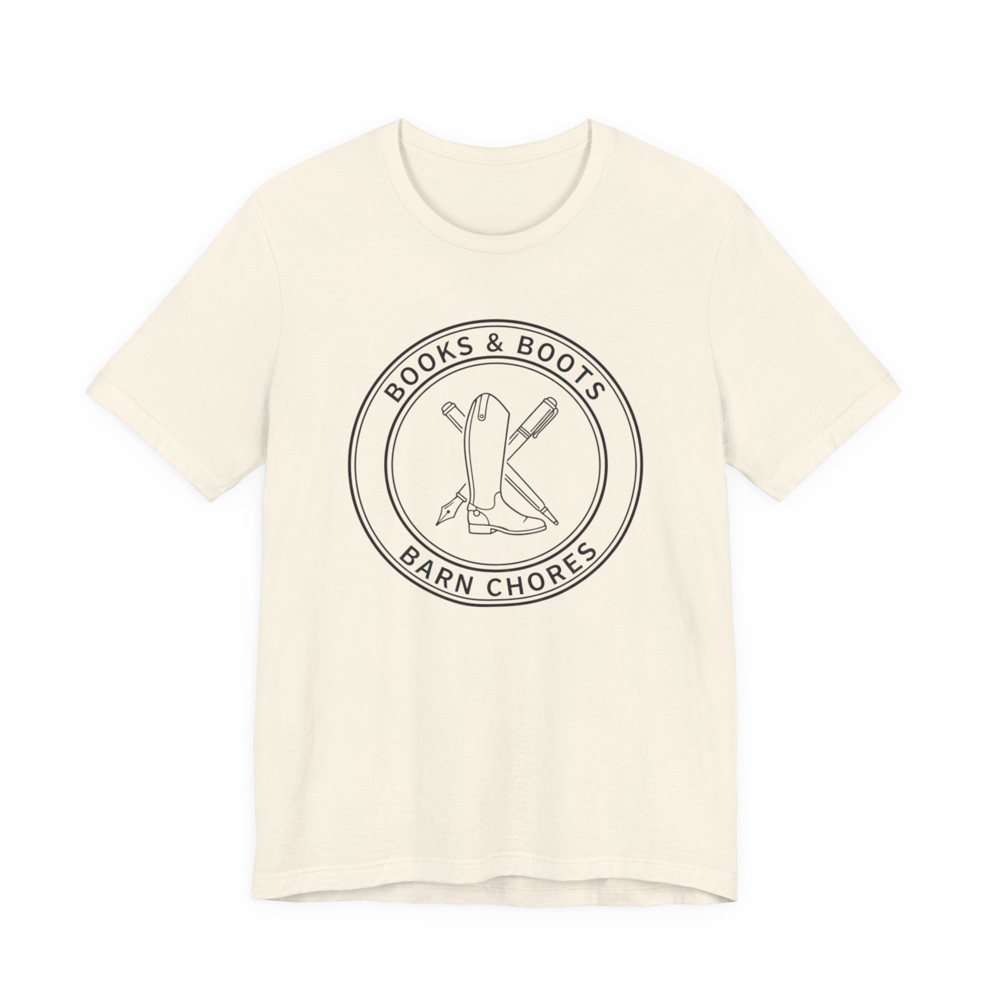Books & Boots Tee