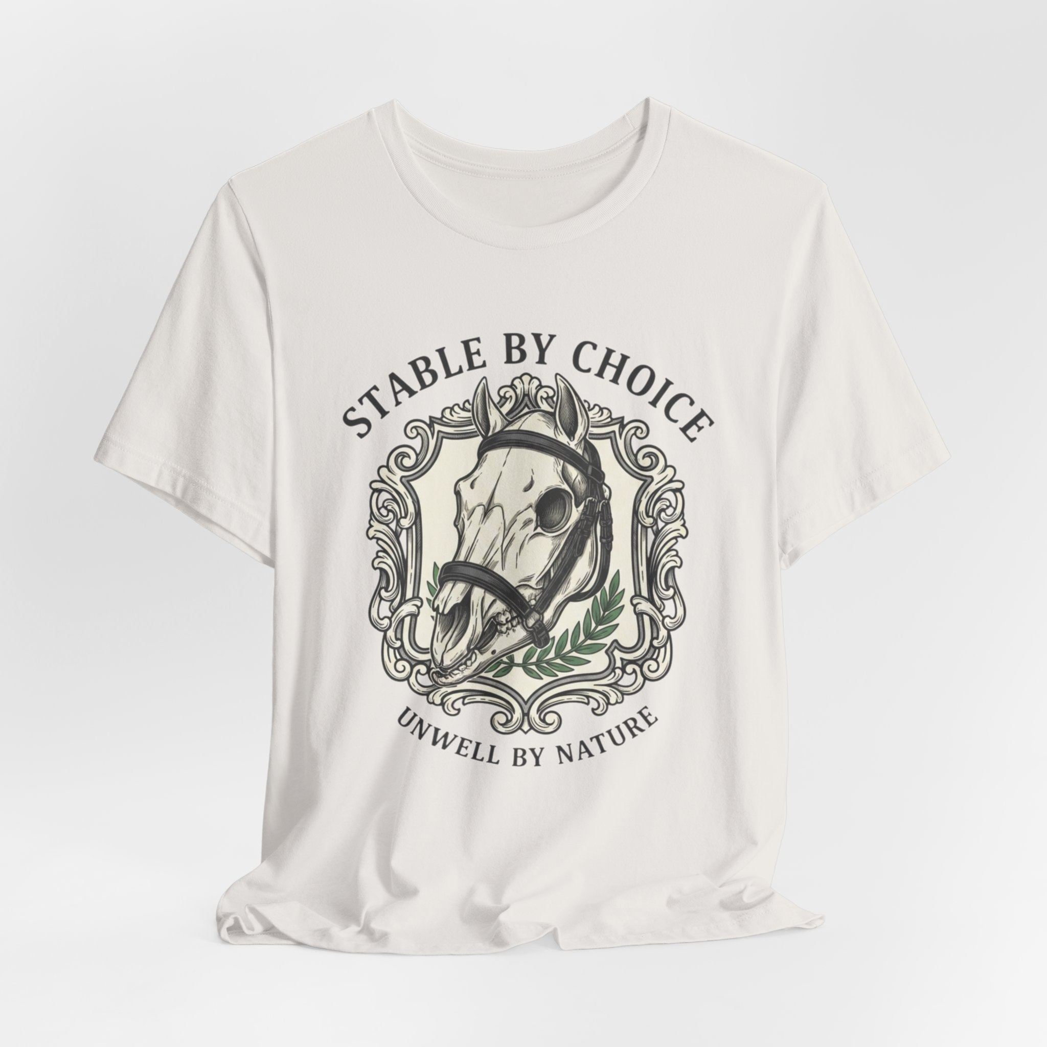 Stable By Choice Horse Skull Tee