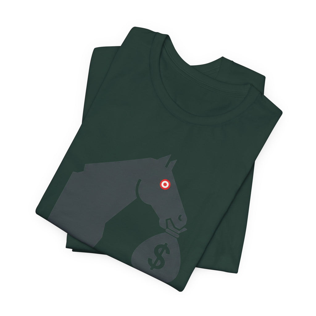 Equestrian Money Bag T-Shirt