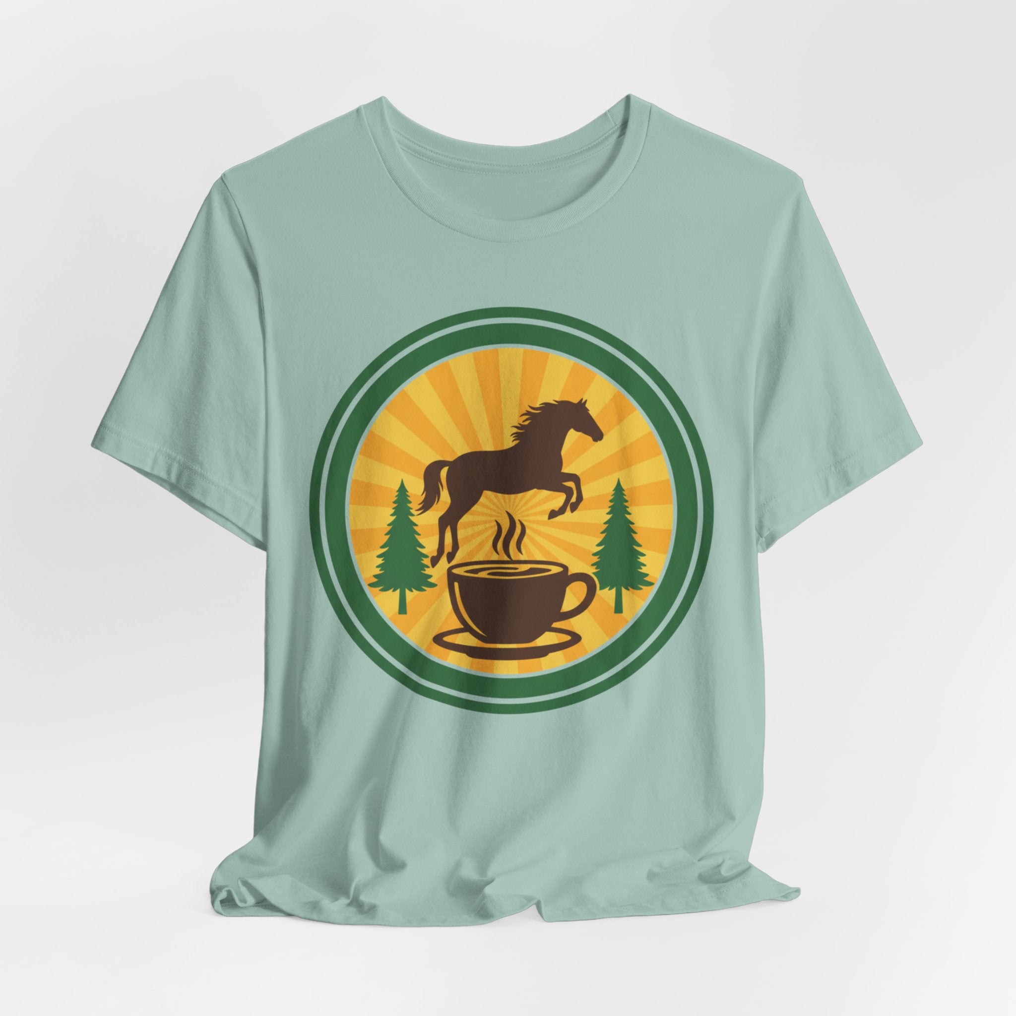 Coffee & Horse Graphic Tee