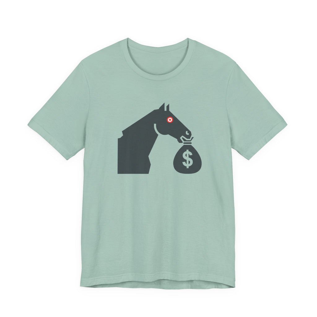 Equestrian Money Bag T-Shirt