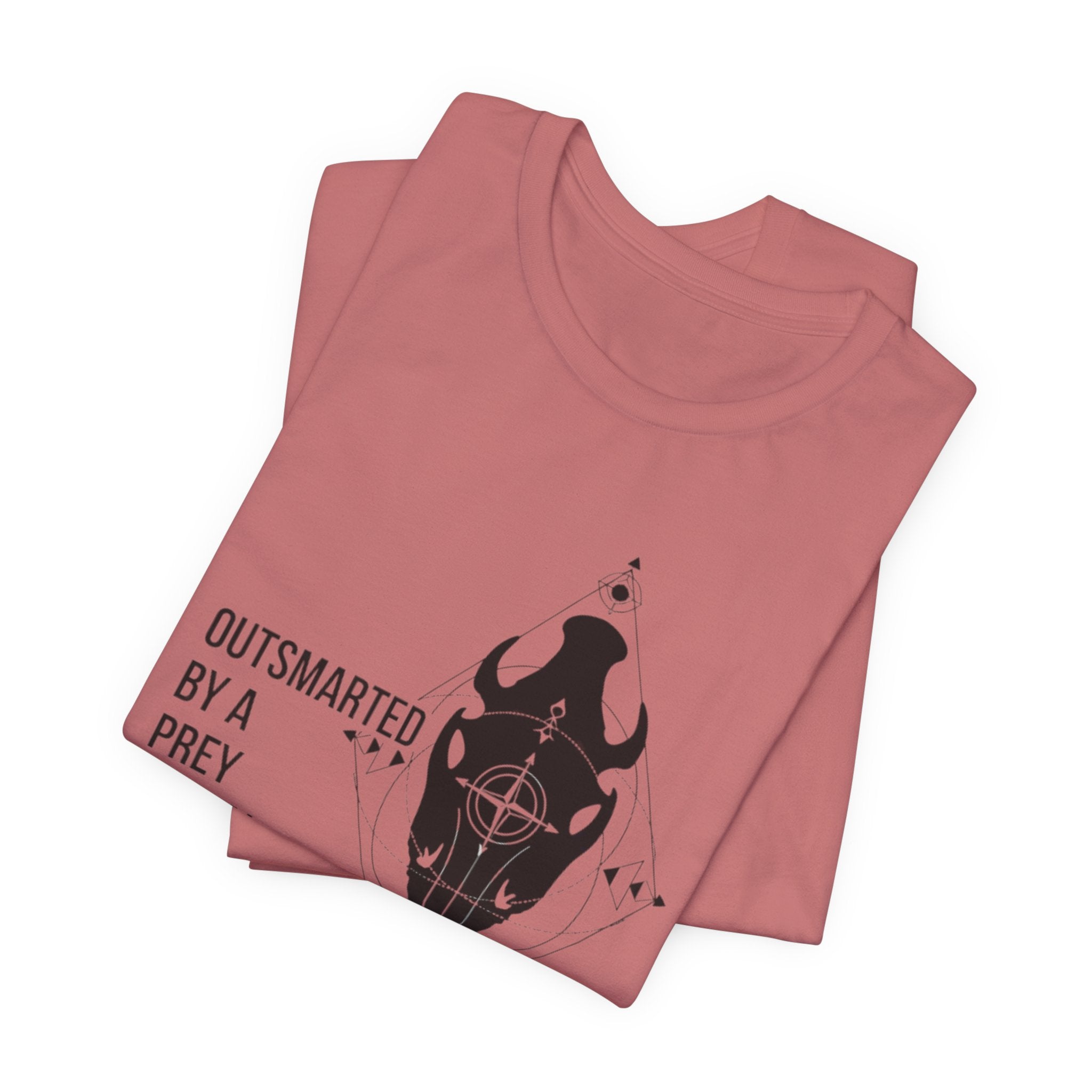 Outsmarted by a Prey Animal - Skull Graphic Tee