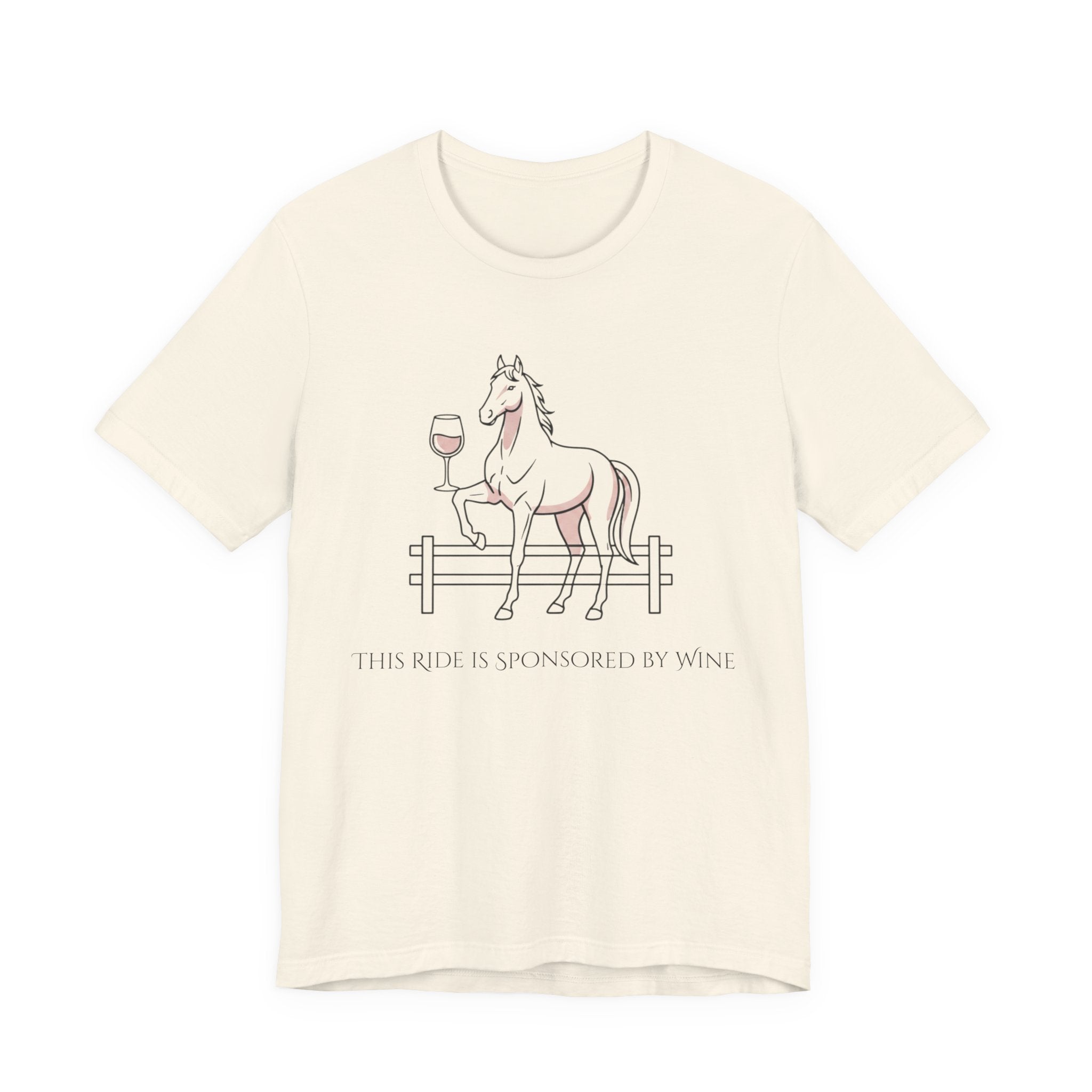 This Ride Is Sponsored By Wine Graphic Tee