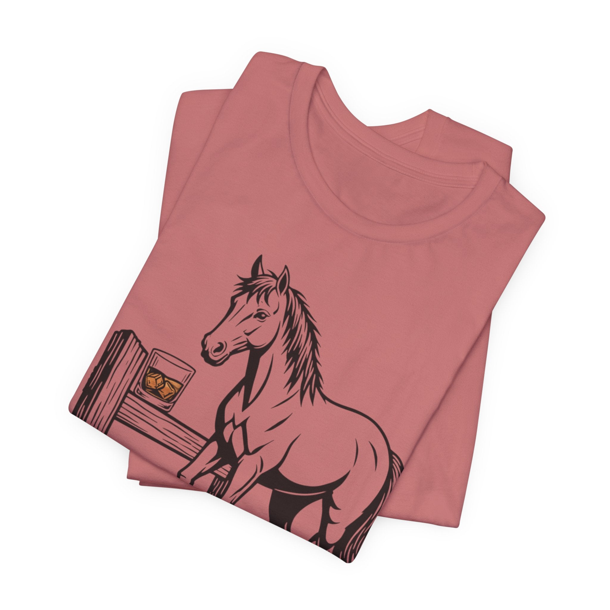 Ride. Pour. Repeat. Graphic Tee for Equestrians
