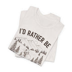 I'd Rather Be Trail Riding Outdoor Horseback Tee
