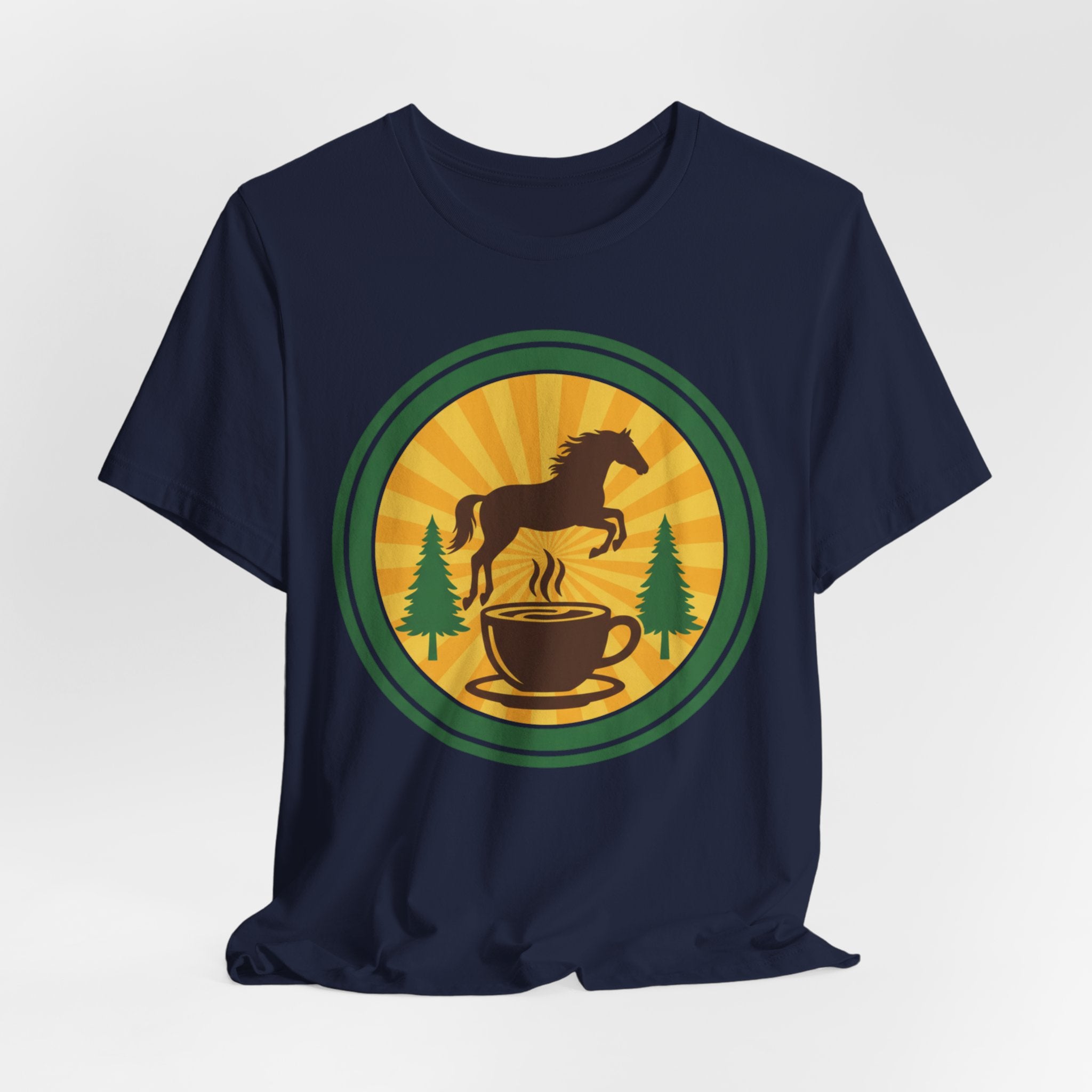 Coffee & Horse Graphic Tee