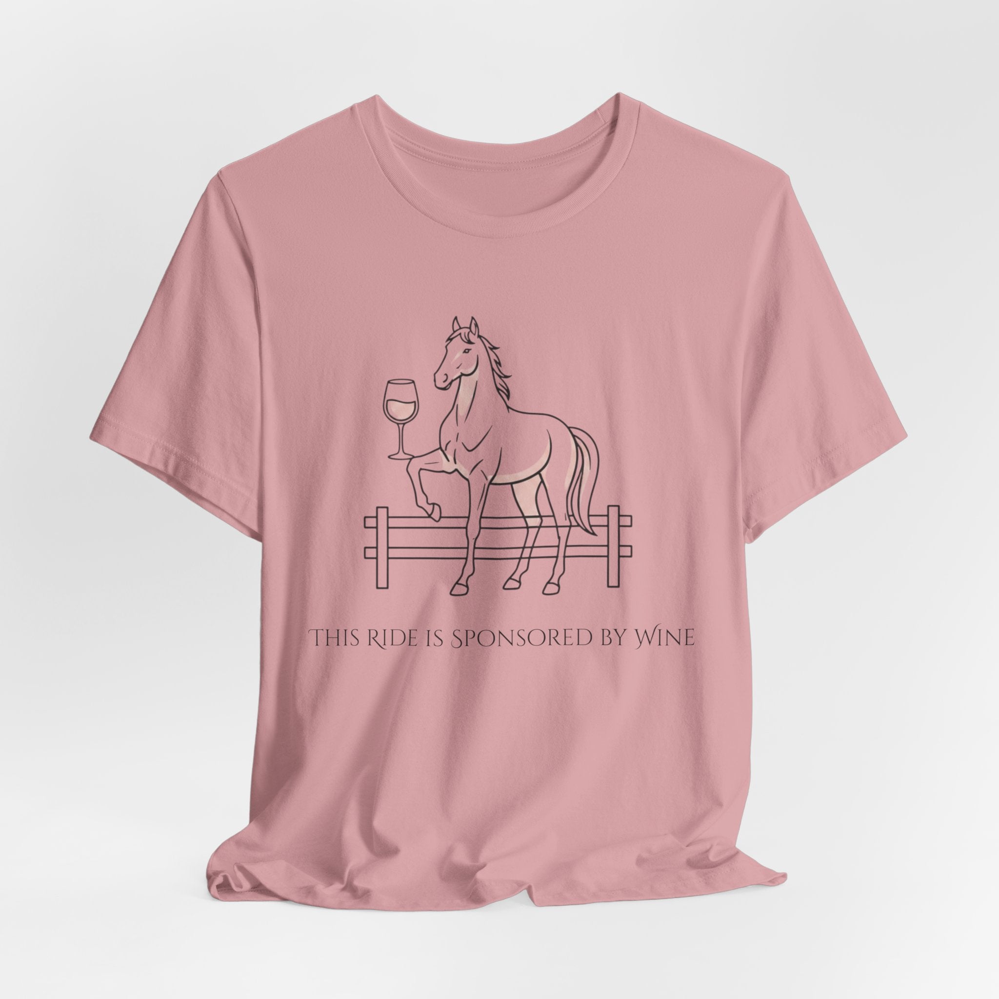 This Ride Is Sponsored By Wine Graphic Tee