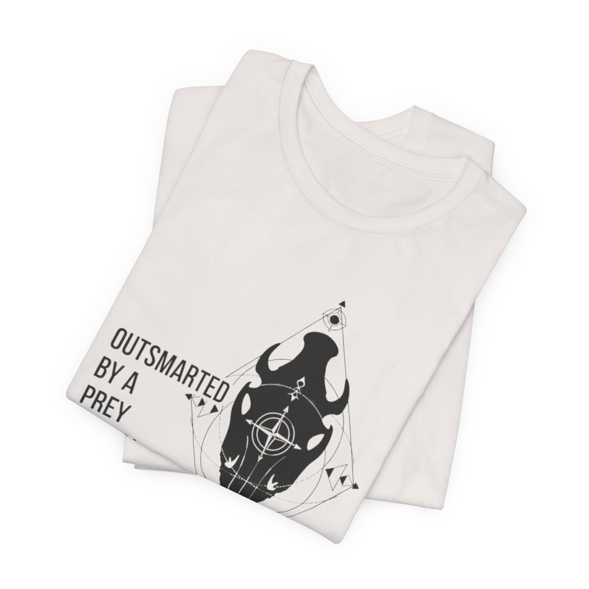 Outsmarted by a Prey Animal - Skull Graphic Tee
