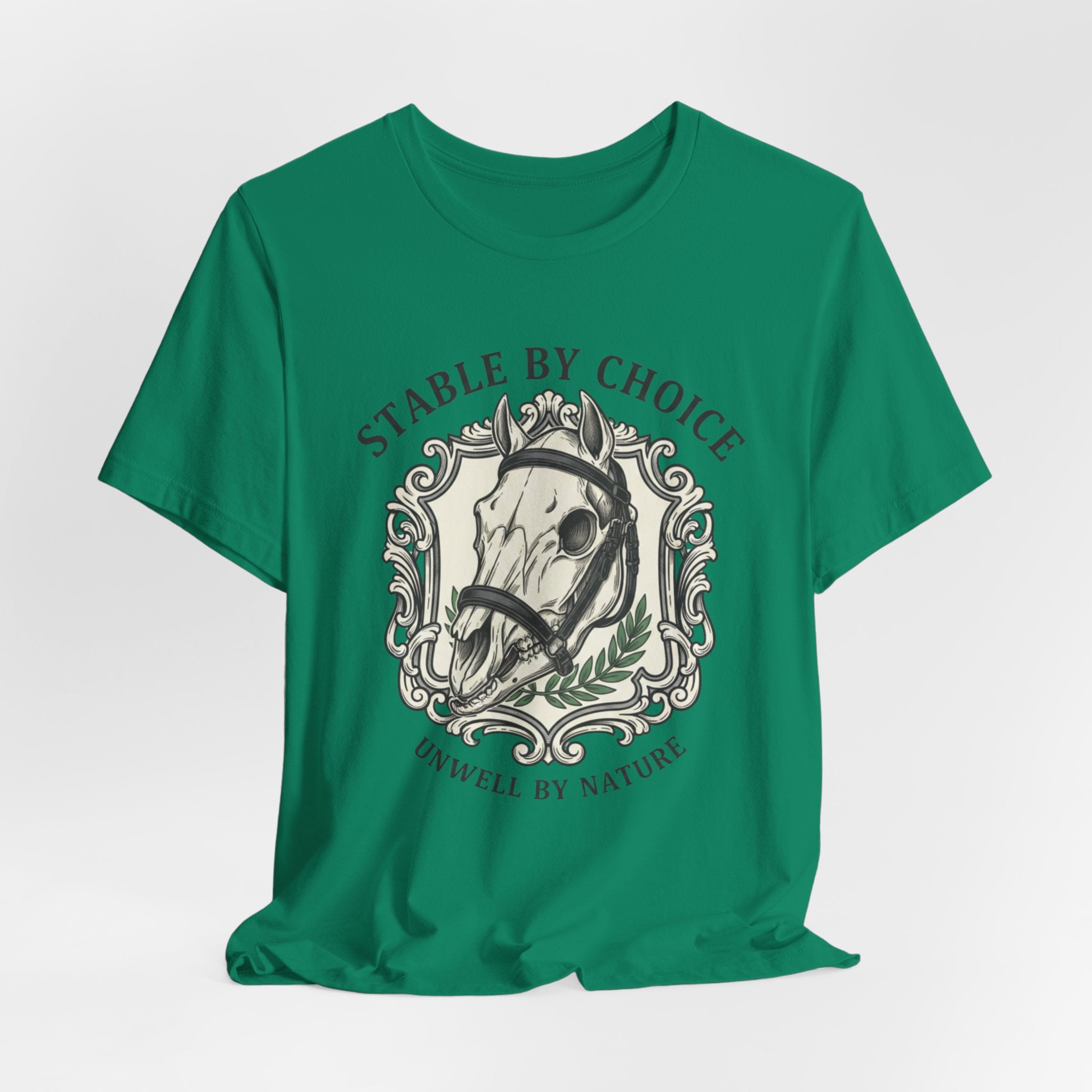 Stable By Choice Horse Skull Tee