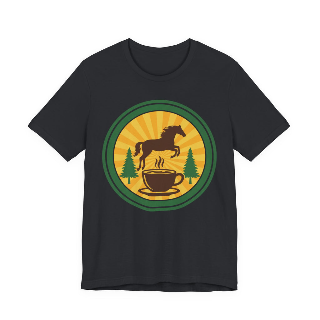 Coffee & Horse Graphic Tee