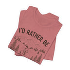 I'd Rather Be Trail Riding Outdoor Horseback Tee