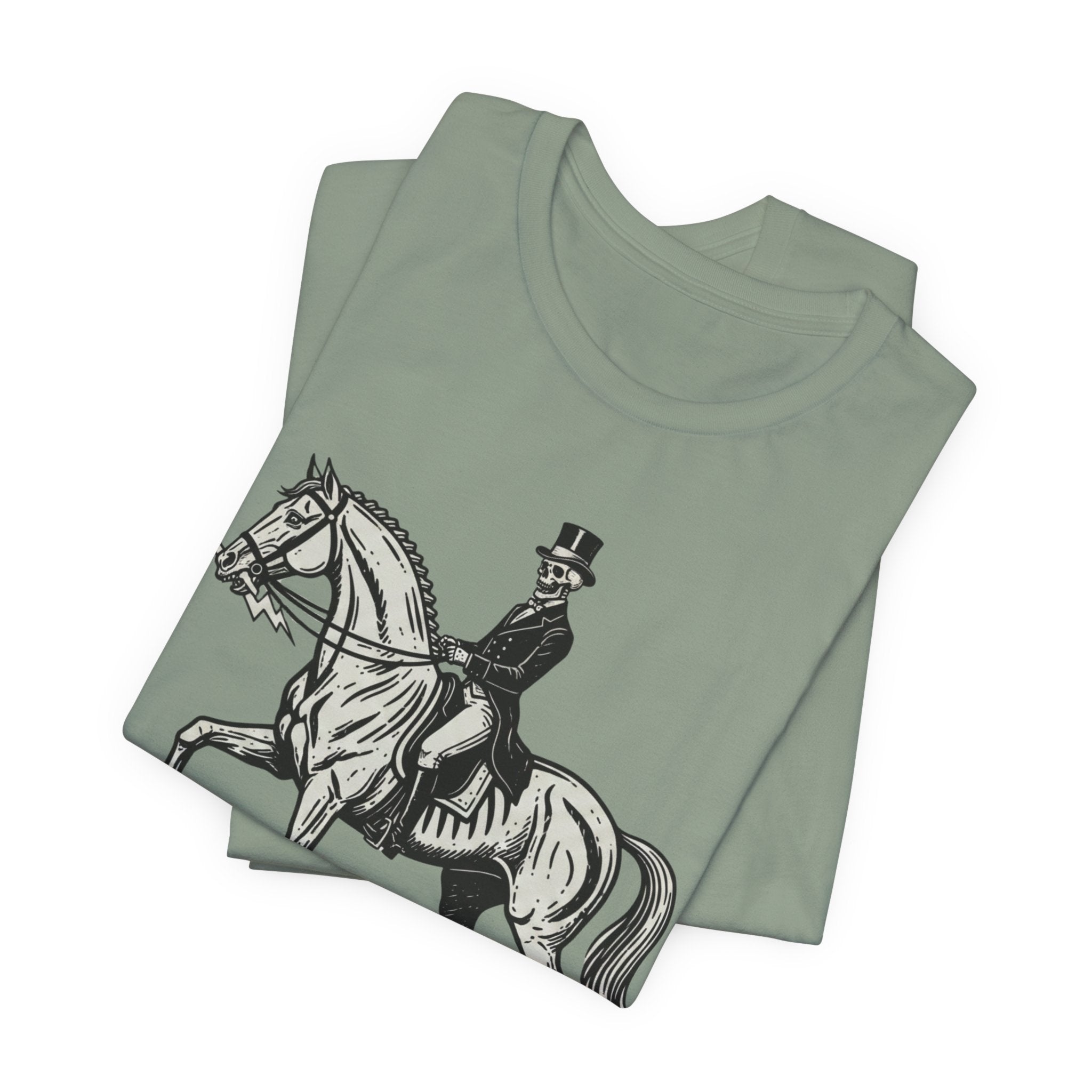 Gothic Dressage Horse Riding Tee