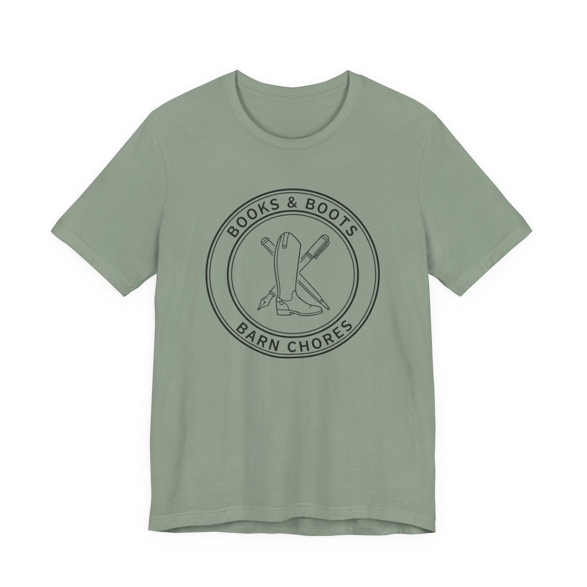 Books & Boots Tee