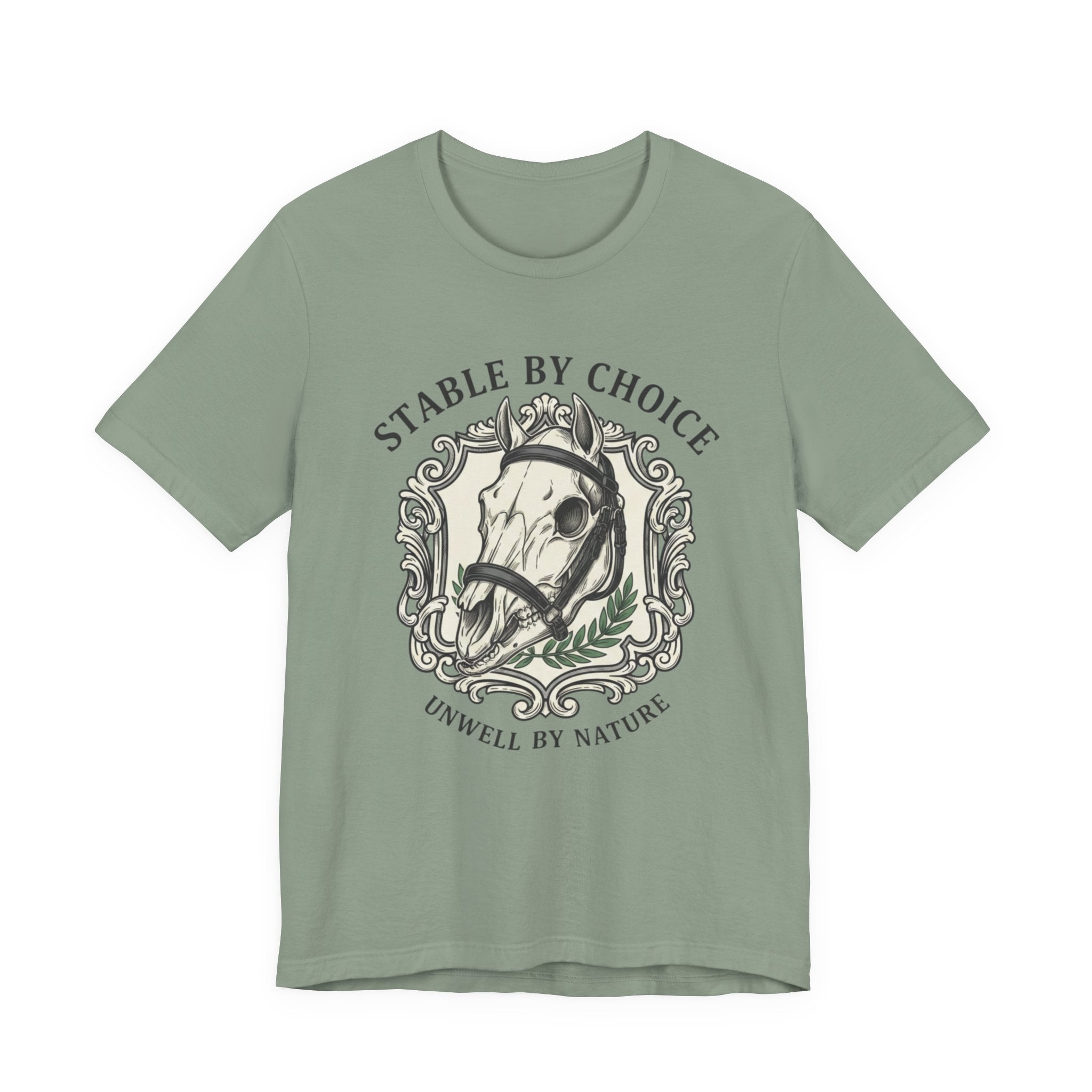 Stable By Choice Horse Skull Tee