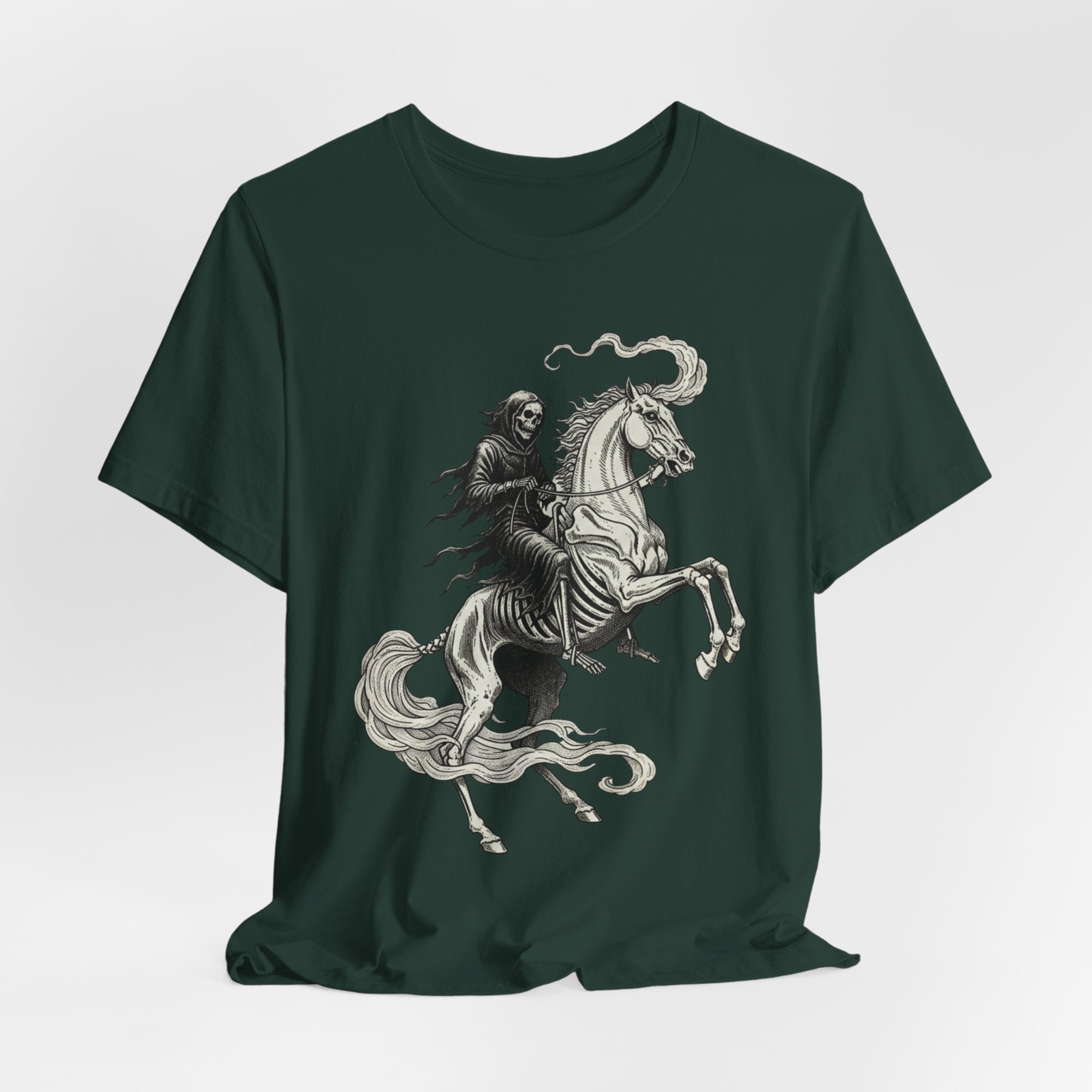 Death Rider Horse Graphic T-Shirt