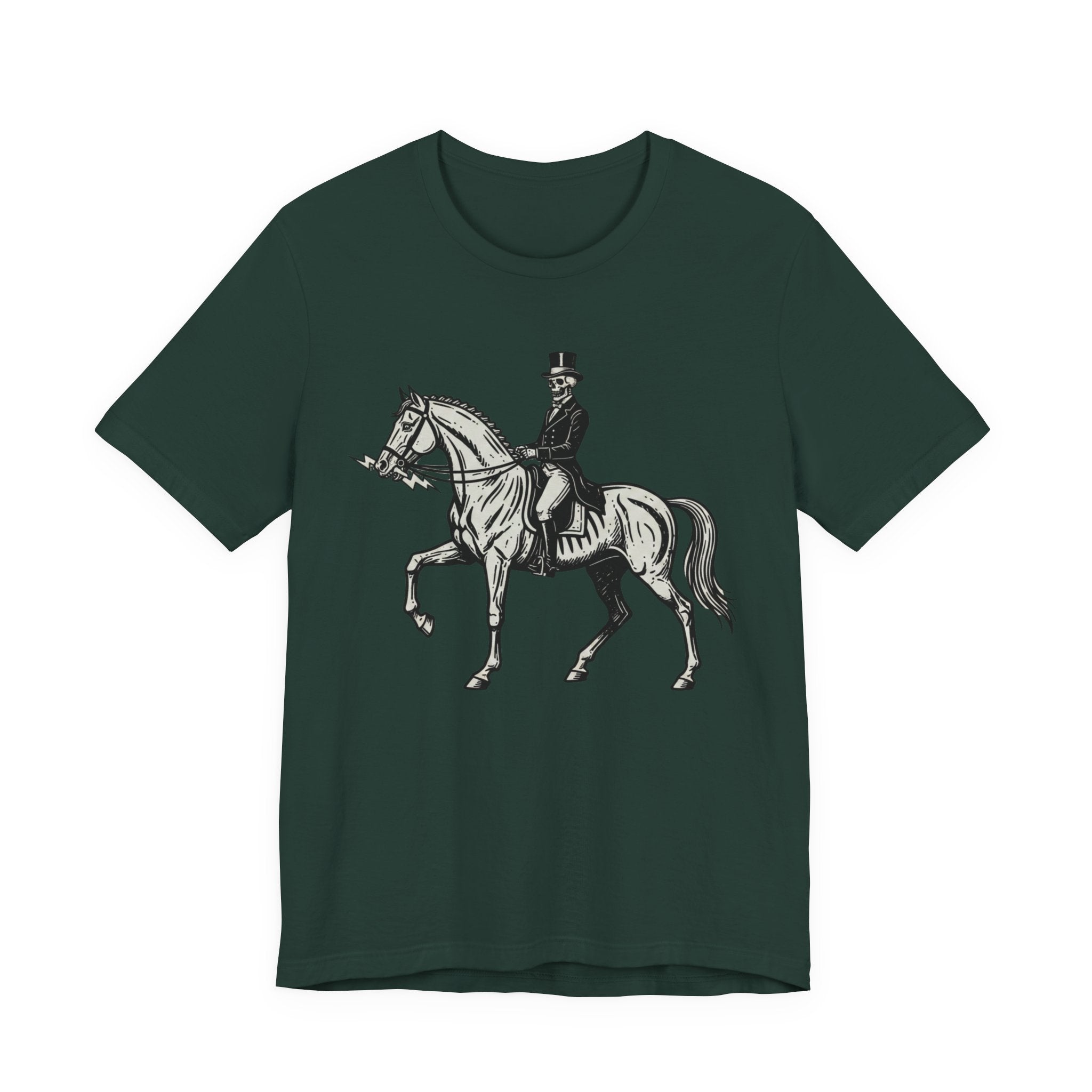 Gothic Dressage Horse Riding Tee