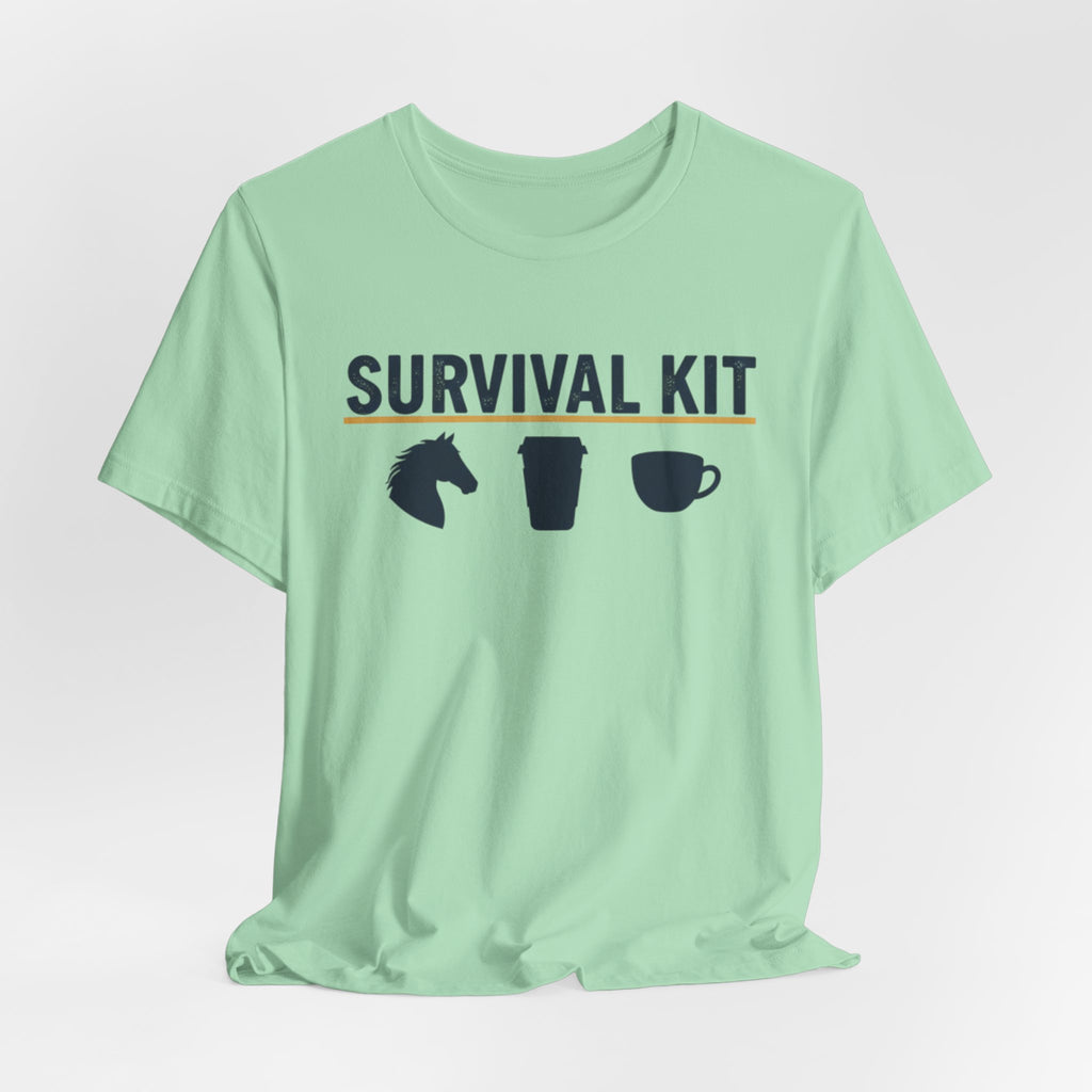 Coffee, Tea & Horse Mug Graphic Shirt