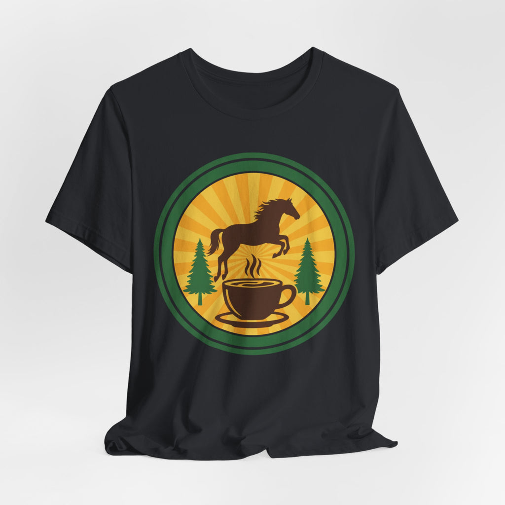 Coffee & Horse Graphic Tee