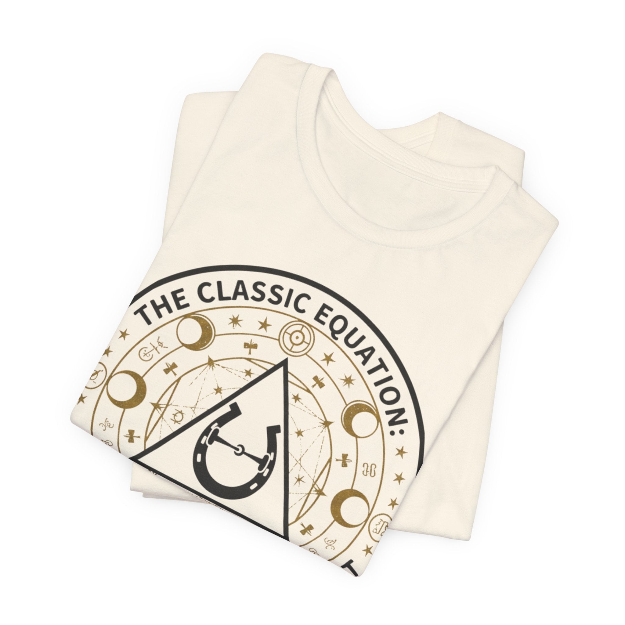 Classic Equation Tee - "Aspiration + Gravity = Debt"