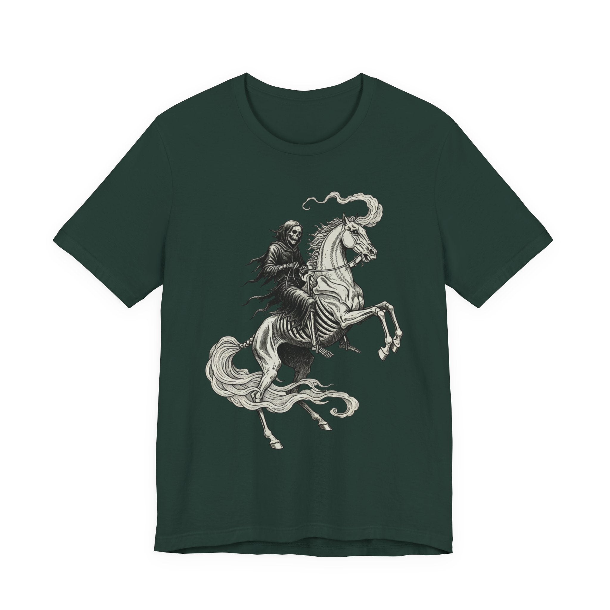 Death Rider Horse Graphic T-Shirt