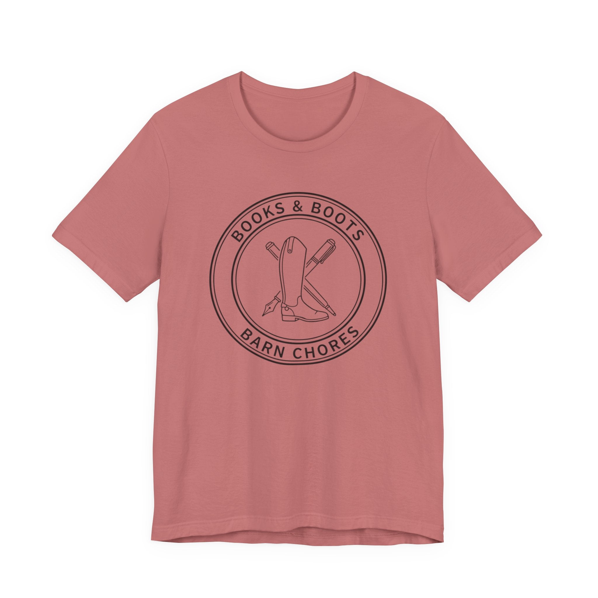 Books & Boots Tee