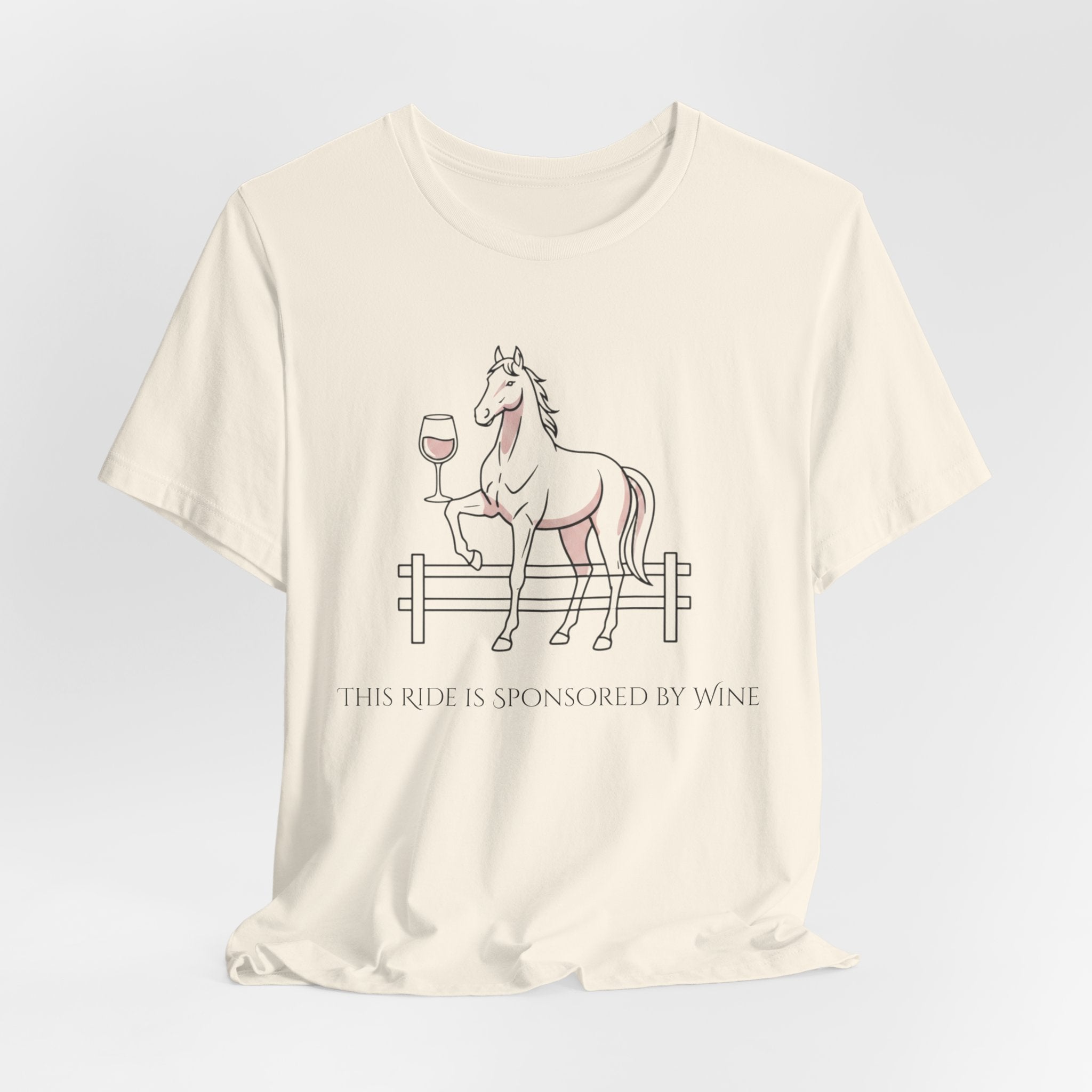 This Ride Is Sponsored By Wine Graphic Tee