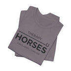 Horses: Fixed Asset / Forever Casual Equestrian T-Shirt