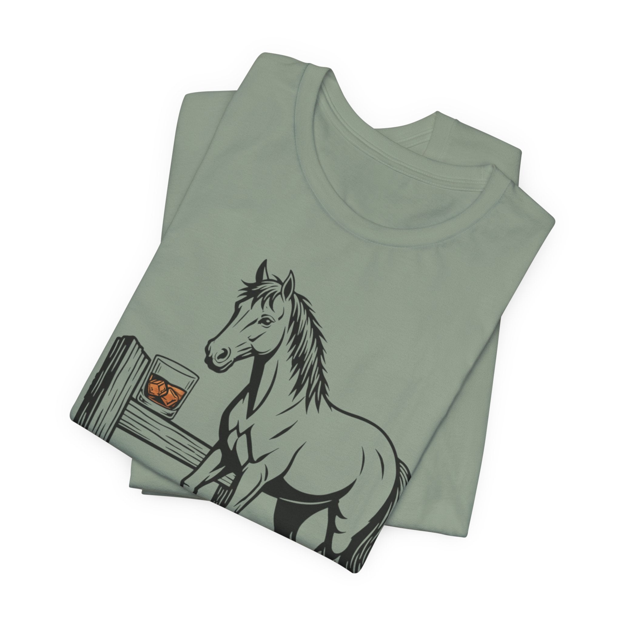 Ride. Pour. Repeat. Graphic Tee for Equestrians